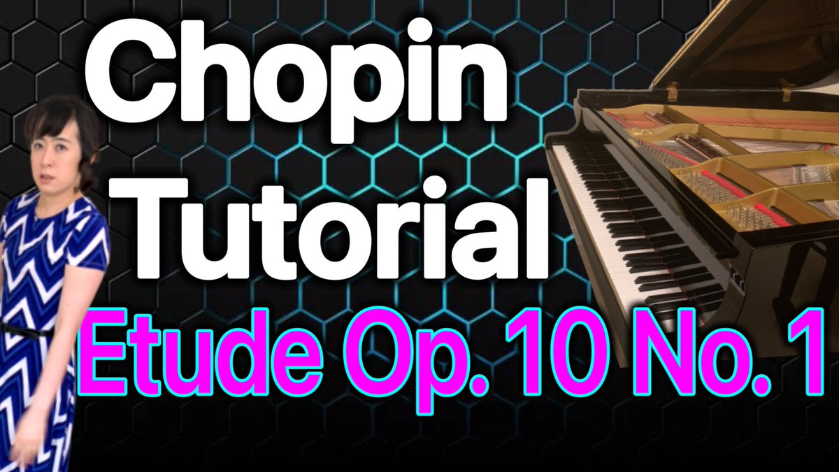 【Piano tutorial】 Chopin Etude Op 10-1 (和訳付き) youtu.be/V_eS-ymrsXY