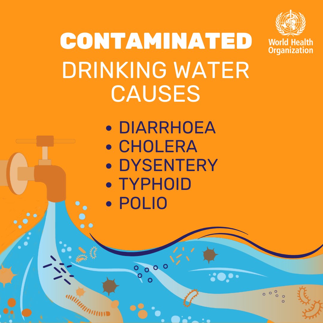 Today is #WorldWaterDay2024. Equitable access to clean water contributes to and helps promote healthier environments by preventing diseases. Access to safe water 🚰 and sanitation is a human right. Promoting #HealthForAll.