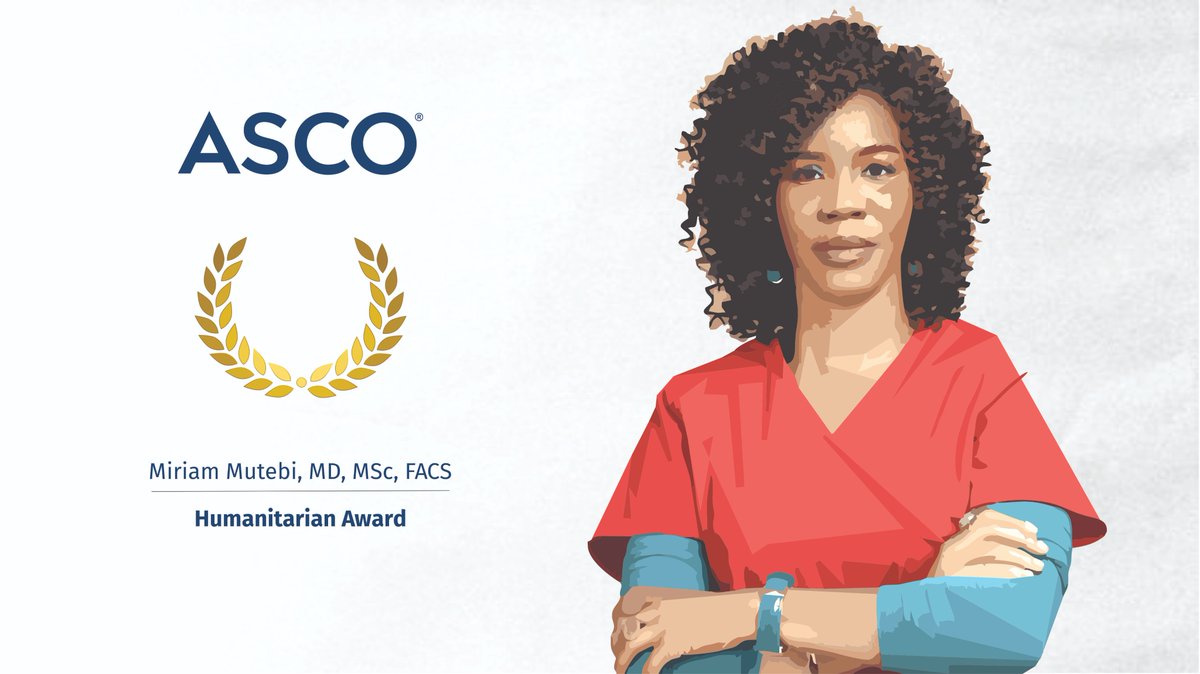 Dr. Miriam Mutebi Receives the 2024 @ASCO Humanitarian Award

oncodaily.com/positive/41376…

The oncology community and the OncoDaily team extend their heartfelt congratulations to Dr. Mutebi for this well-deserved recognition!

@m_mutebi @AKUMCEA @AKUHNairobi @AKUGlobal @AORTIC_AFRICA…