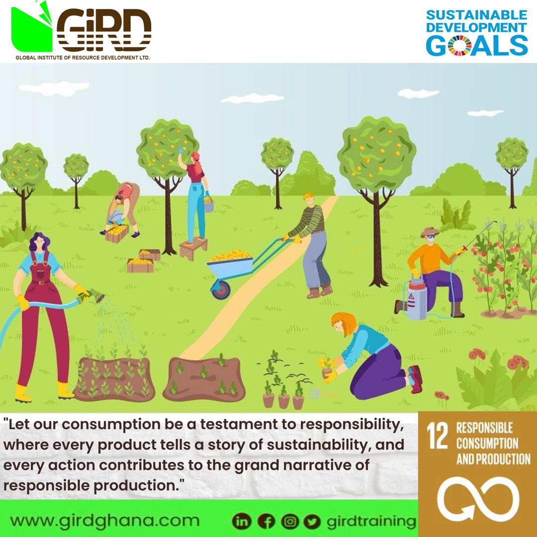 Embrace responsible consumption: each product narrates sustainability, every action shapes responsible production.

#SDG12
#SustainableConsumption
#ResponsibleProduction