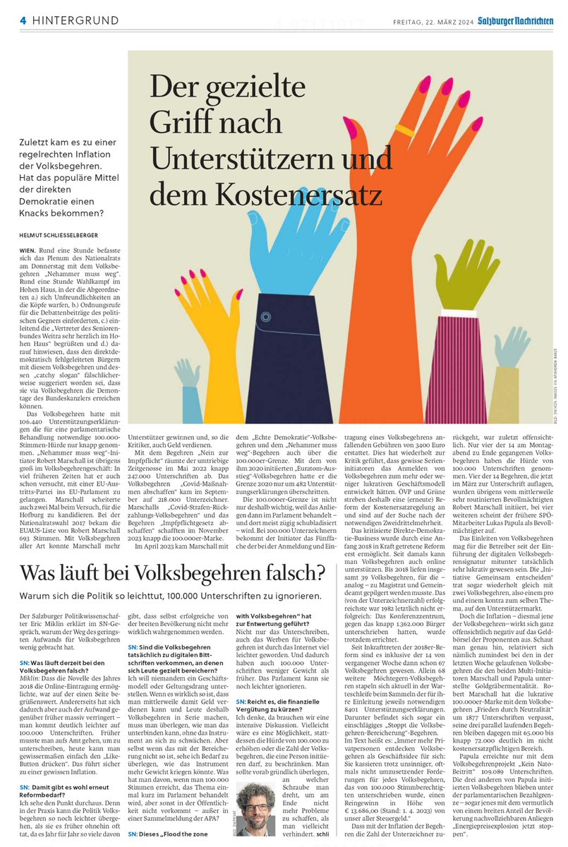 sn.at/politik/innenp… via <a href="/sn_aktuell/">SN aktuell</a>