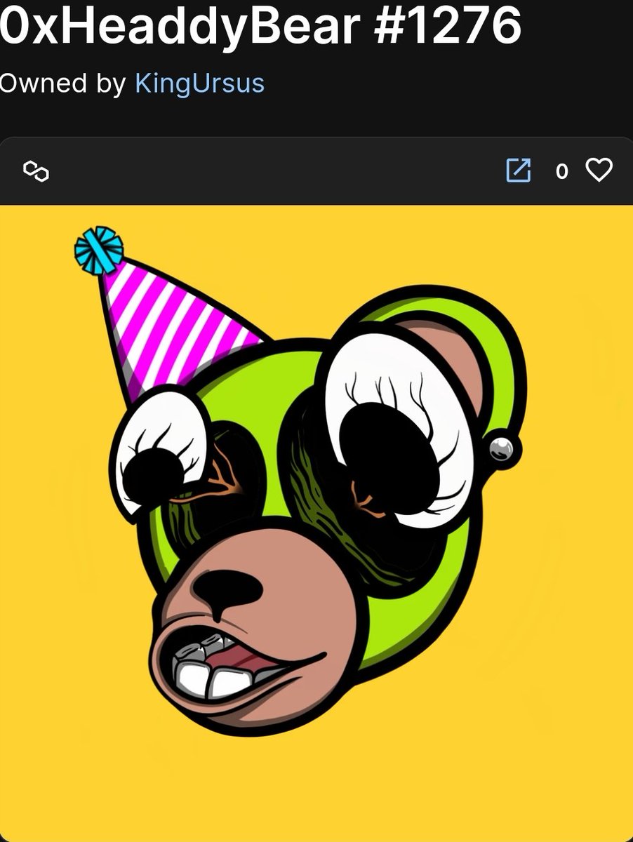 King Ursus (@kingursus1) on Twitter photo Oops, I did it again. The King sees a cool bear project. The King buys into a cool bear project.
🐻 supporting 🐻
But do bears follow bears? <a href="/HeaddyBears/">0xHeaddyBears | MINT LIVE!!</a>
#KingUrsus
#TheKingHasSpoken Oops, I did it again. The King sees a cool bear project. The King buys into a cool bear project.
🐻 supporting 🐻
But do bears follow bears? <a href="/HeaddyBears/">0xHeaddyBears | MINT LIVE!!</a>
#KingUrsus
#TheKingHasSpoken