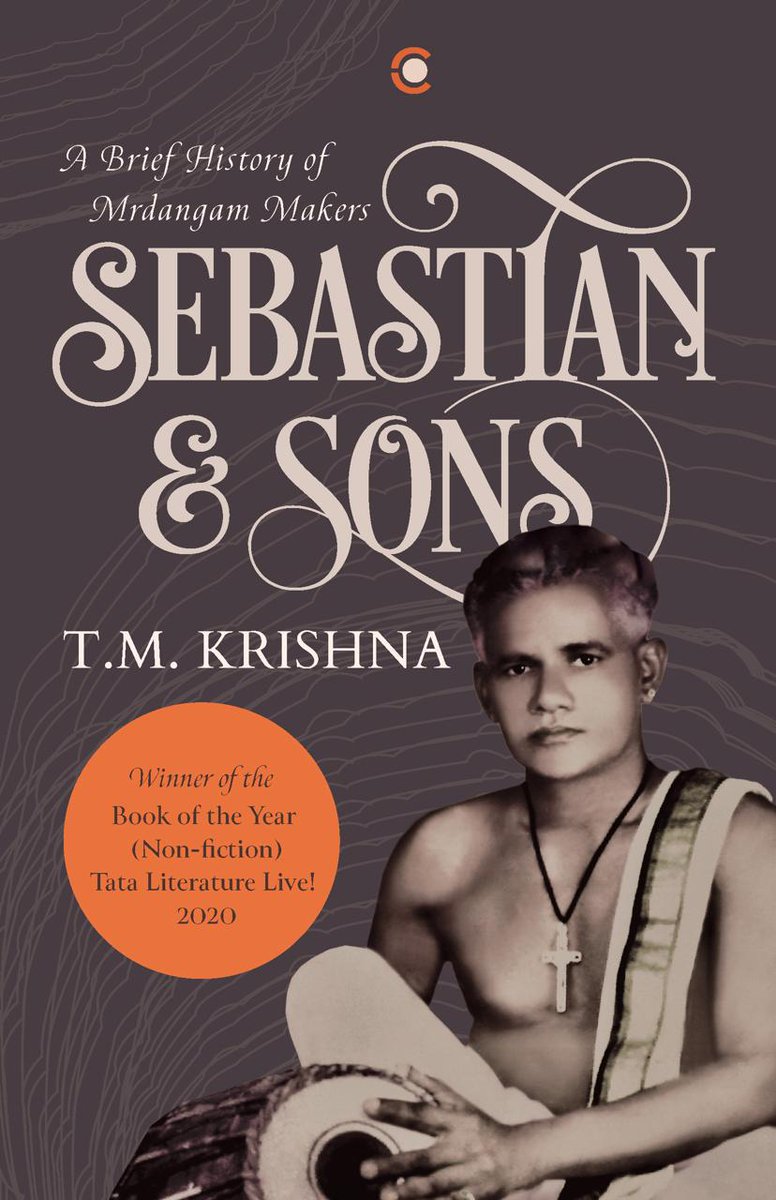 Here's wishing our author @tmkrishna the heartiest congratulations for winning the prestigious Sangita Kalanidhi Award.