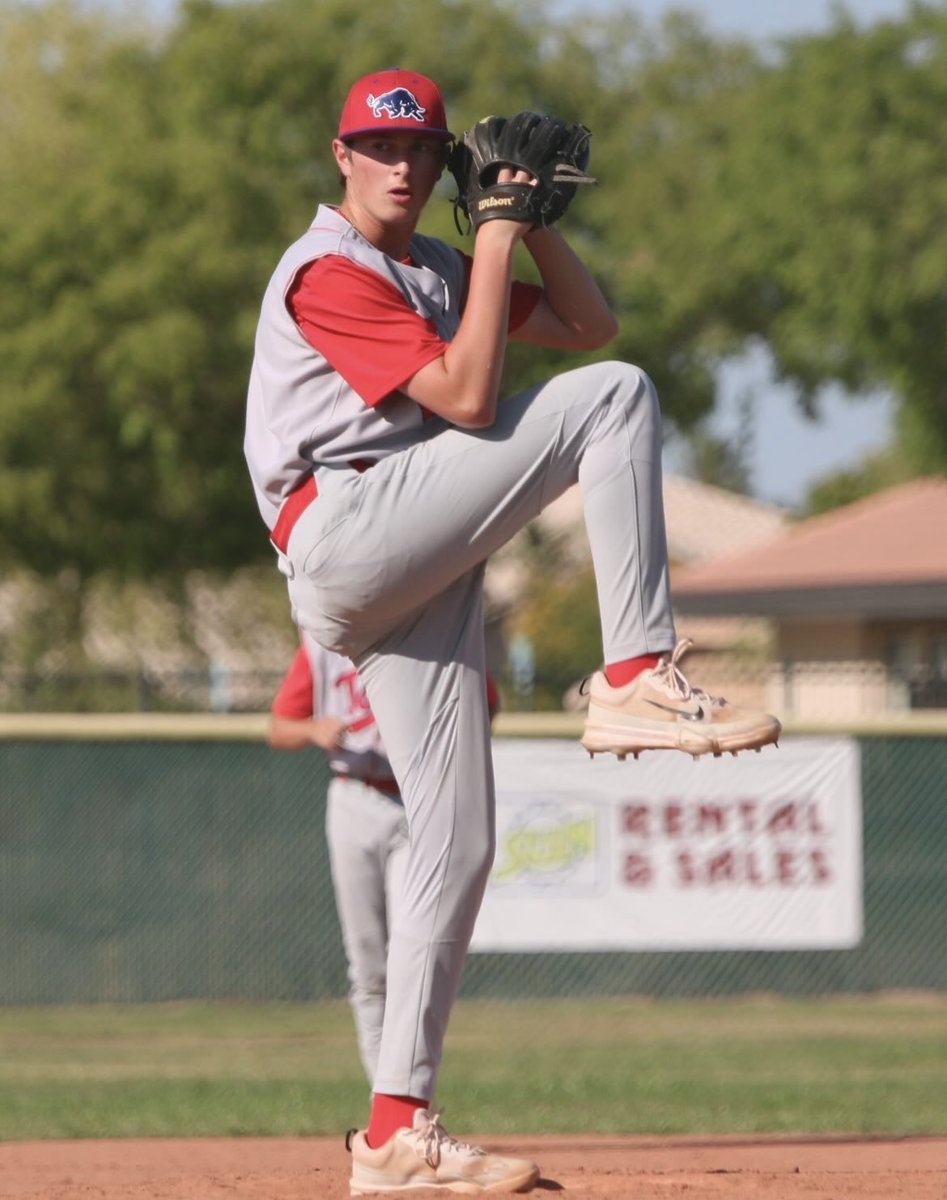 Got the start today

5.0 innings(complete game), 5 hits, 3 ks, 
0 walks, 3 runs (0 earned)

Great team WIN