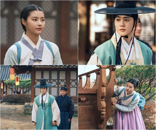 #EXO's #Suho and #HongYeJi new stills from MBN drama #MissingCrownPrince.

Broadcast on April 13. #MyungSooBin #KimJooHun #KimMinKyu #수호 #홍예지 #세자가사라졌다