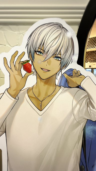 「holding fruit white shirt」 illustration images(Latest)