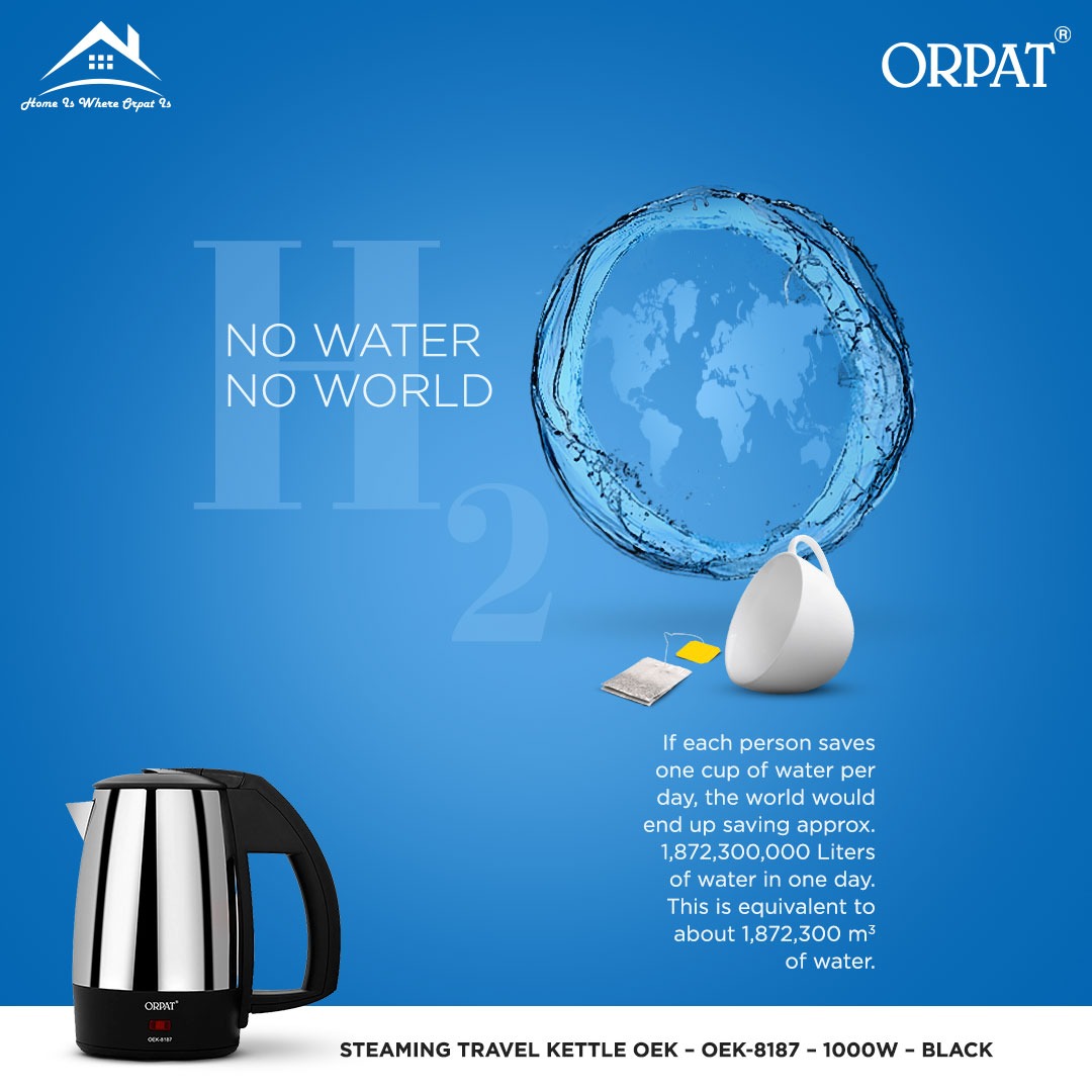 Small changes make big waves 🌊💧 Join the movement in saving water, one cup at a time, because every drop counts. 🔗 orpatgroup.com #Orpat #OrpatGroup #ConserveWithORPAT #TravelGreen #SustainableLiving #WorldWaterDay