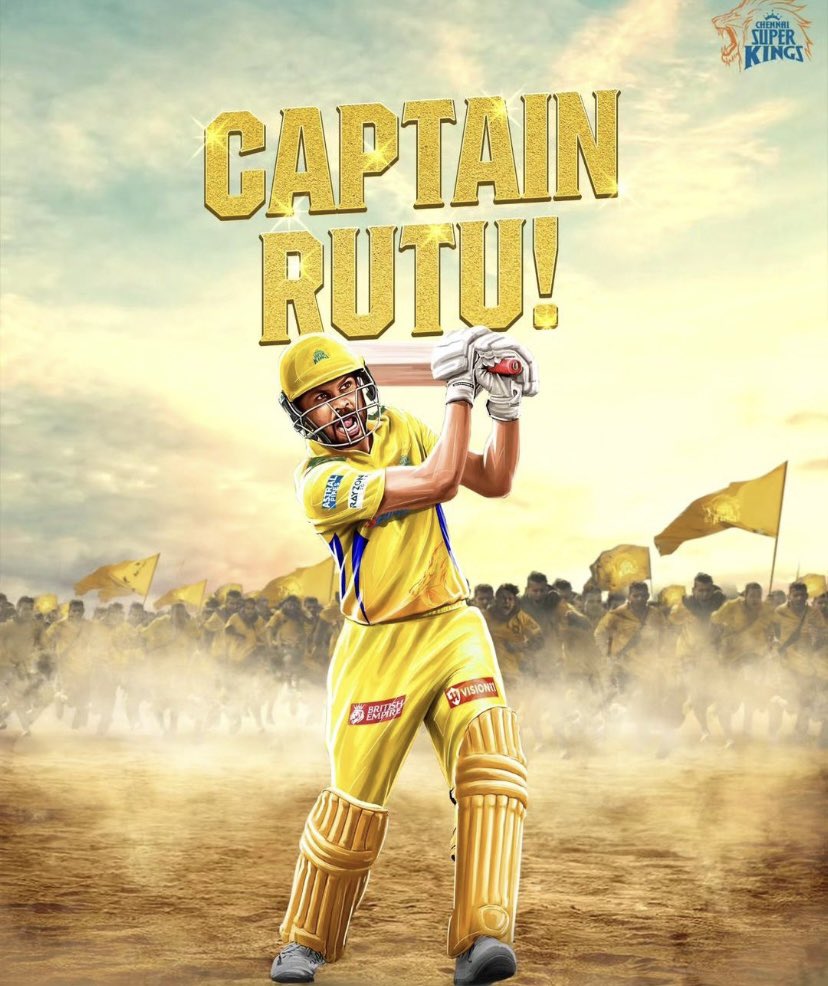 congratulating Ruturaj for becoming the new CSK captain.
👍💛

#IPLonJioCinema #ChennaiSuperKings #RuturajGaikwad #CSKvsRCB #TATAIPL #MatchDay2024