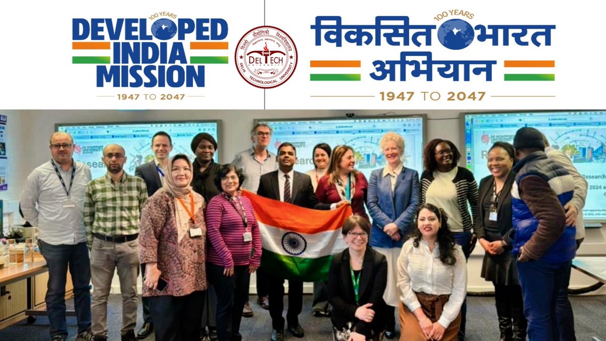 dtu_delhi's tweet image. Prof. Rahul Katarya Department of CSE, Delhi Technological University (DTU) Represented from INDIA 🇮🇳 at the prestigious International AI Symposium, &quot;Artificial Intelligence(AI): &apos;Seize the Opportunities, Avoid the Hazards,&quot; held at DMU, UK 🇬🇧.