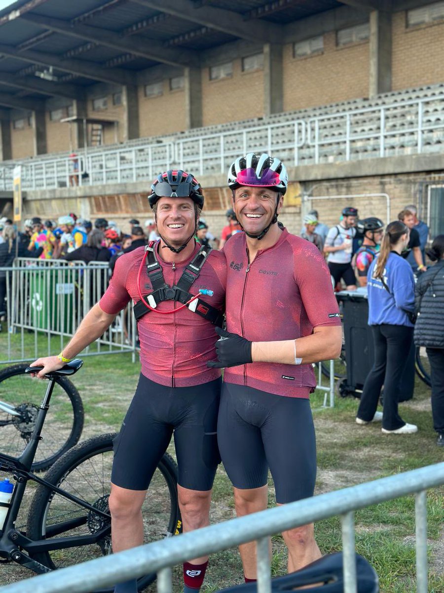 An update on <a href="/MattDaneel/">Matthew Daneel</a> - despite suffering a heavy crash with 20kms to go yesterday, he made it to the finish and the men are ready to go again this morning…