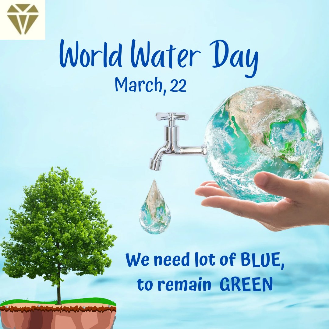 InvestifyHelp's tweet photo. Happy World Water Day
WATER : The source of life, the essence of existence. 
Let's pledge and conserve it.
.
.
Follow @investify_india 
.
.
#water #waorldwaterday #conserve #Investify #savewater https://t.co/I8HFCGMhfF