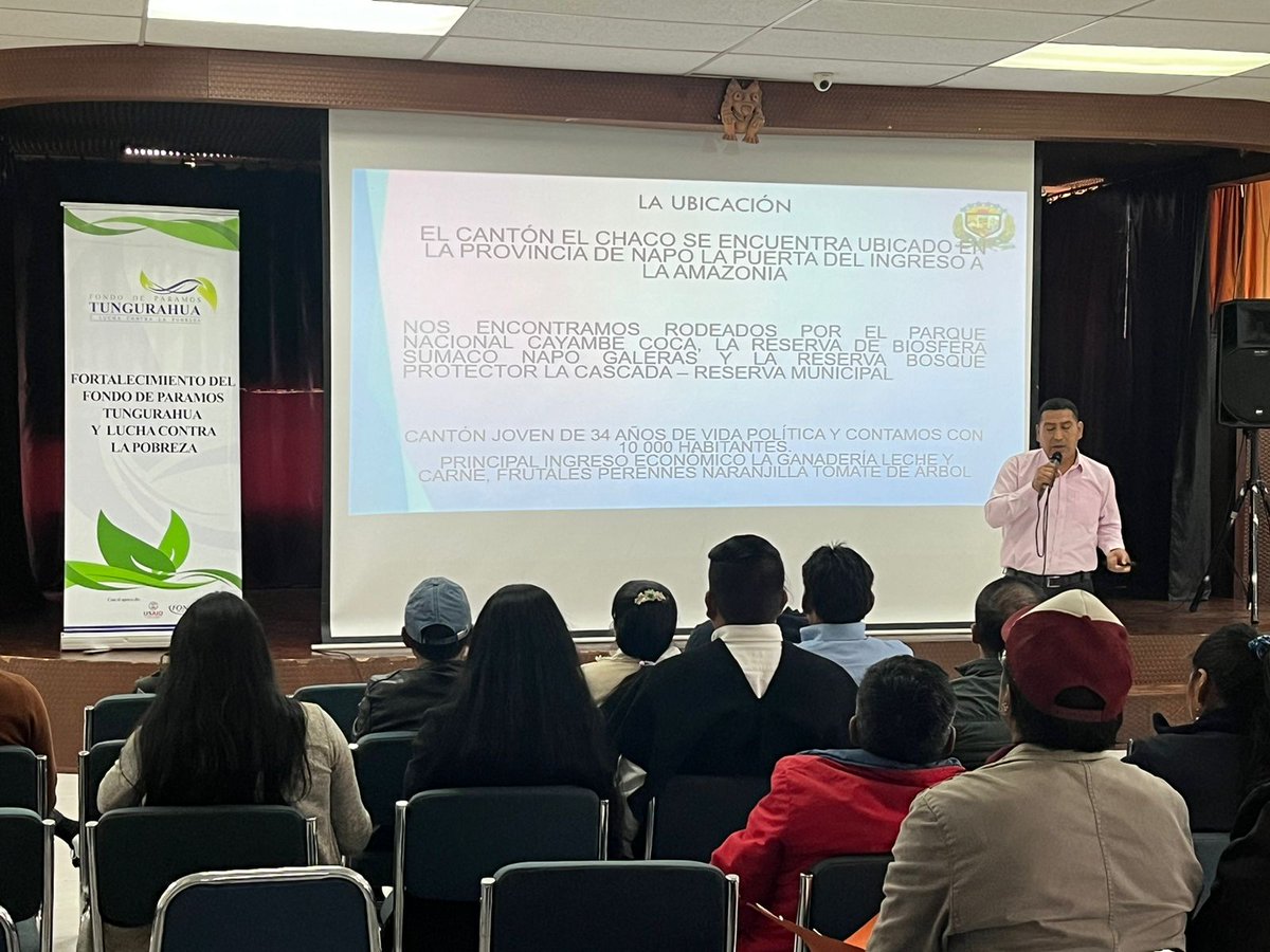 _CONDESAN's tweet photo. Este lunes, #SEAPCondesanEC compartió las experiencias que arrojan las actividades de ahorro comunitario en comunidades rurales. Lo hizo durante el Primer Taller de Fortalecimiento de Capacidades, organizado por el Fondo de Páramos #Tungurahua y Lucha Contra la Pobreza.
🧵 https://t.co/DJ452cuipo