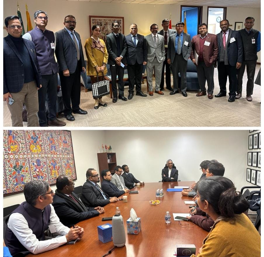 Productive session held with @paramiyer_ Executive Director @WorldBank as the Inter-Ministerial Dedicated team of LPI deliberated on strategies to enhance #Logistics Efficiency. Emphasized #PMGatishakti and Area Development Approach as global best practices