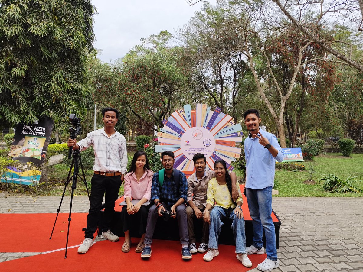 Dibrugarh University International Literature Fest tweet media