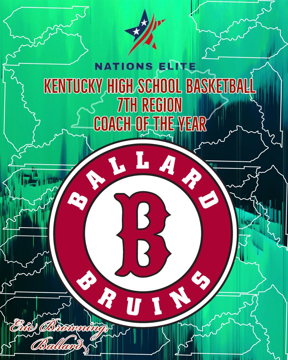 Kentucky High School Girls Basketball All 7th Region Team, Player of the Year, and Coach of the Year.