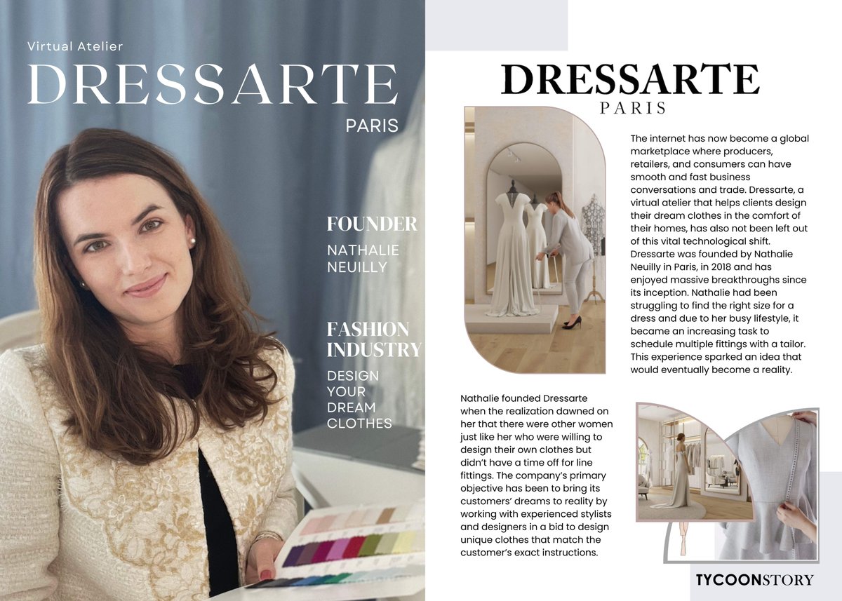 Discover Timeless Elegance: Dressarte Paris

#DressarteParis #EthicalFashion #SustainableStyle #onlineshopping #GlobalStyle #FashionInnovation #FrenchFashion @TycoonStoryCo @tycoonstory2020 @Dressarte @PositiveLuxury @ForbesLife @Women_Wearables