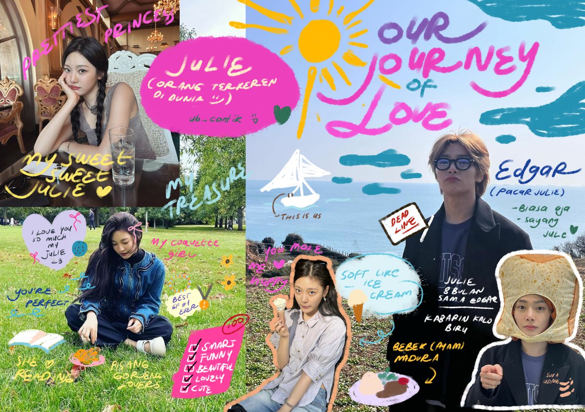 latibunle's tweet image. DuniaMilikJulieDanEdgar 😌