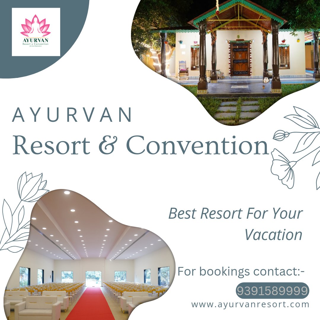 AyurvanResort's tweet photo. Ayurvan Resort &amp; Convention, An Event Destination...
8008333393, 9391589999 

#ayurvanresort #resorts #convention #cottages #venues #weddings #events #birthdayparties #eventmanagers #functionhalls #destinationweddings #parties #corporateevents #socialevents #eventsinvijayawada https://t.co/VoWfEErVvJ