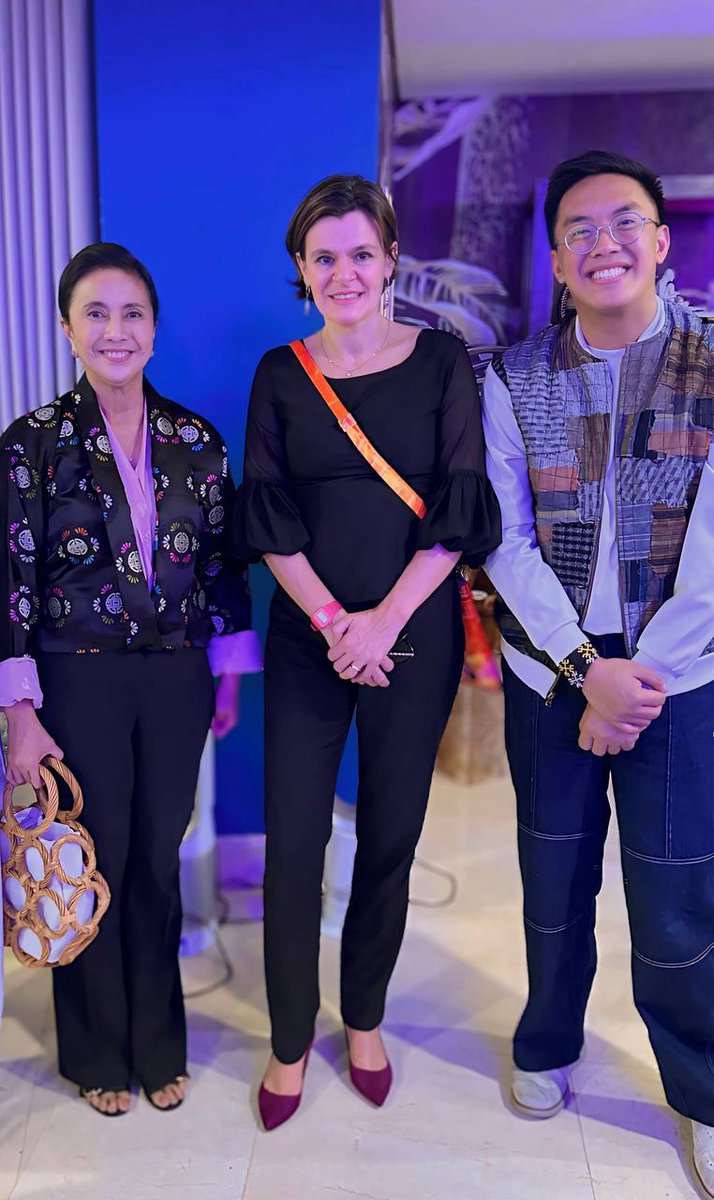 Angat Buhay Chairperson and President, Atty. @lenirobredo, along with Executive Director @raffymagno, attended the Women’s Month Reception hosted by the British Embassy in Manila @ukinphilippines, led by UK Ambassador @LaureBeaufils.