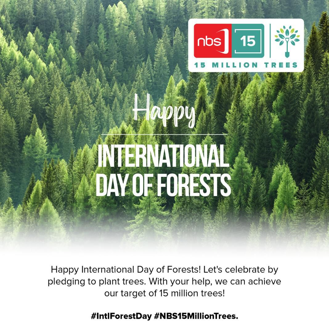 Let's all do our part to combat climate change and preserve our beautiful planet. #IntlForestDay #NBS15MillionTrees #TaasaObutonde