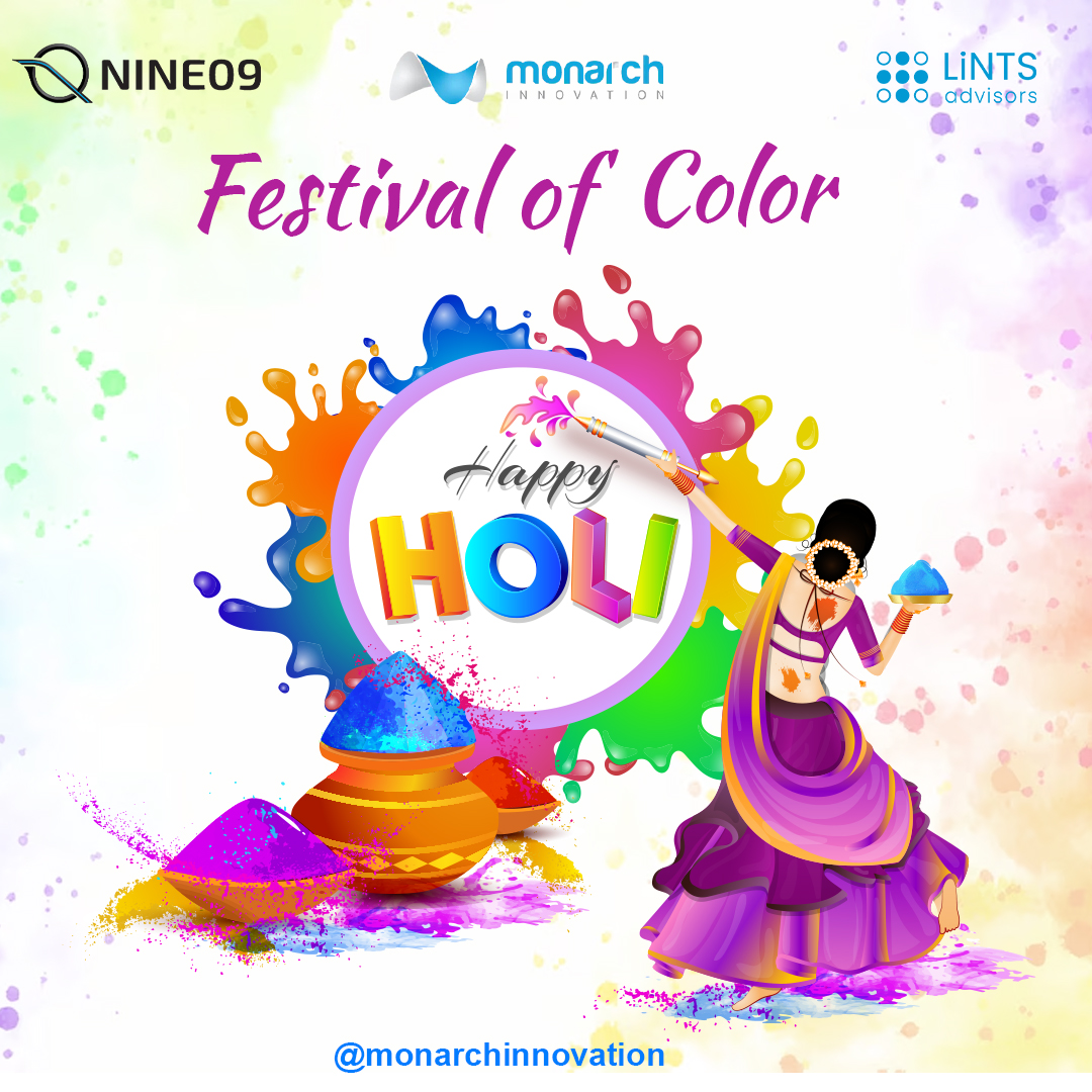 As we celebrate the festival of colors, let's also celebrate the spirit of innovation and progress! #HappyHoli from the Monarch Innovation family! 🎉🌈

#EngineeringExcellence #MonarchInnovation #Holi2024 #HoliFestival #FestivalOfColors #HoliCelebration #ColorsOfJoy #HoliWishes