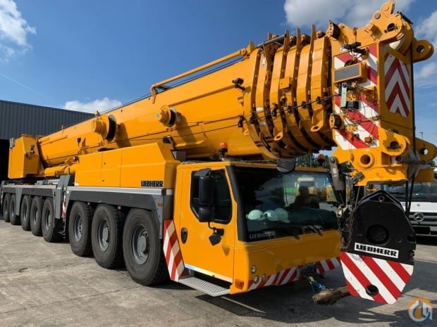 CraneNetwork's tweet photo. 550 Ton 2021 Liebherr LTM1450-8.1
9.890 KM’s &amp; 1.074 upper hours.
Boom: 279'
Jib: 275'
In Excellent Condition

https://t.co/dp0X69FhpL
#Liebherr #CraneSales #AllTerrain #Construction #HeavyEquipment #CraneNetwork https://t.co/z8dAflkZR8