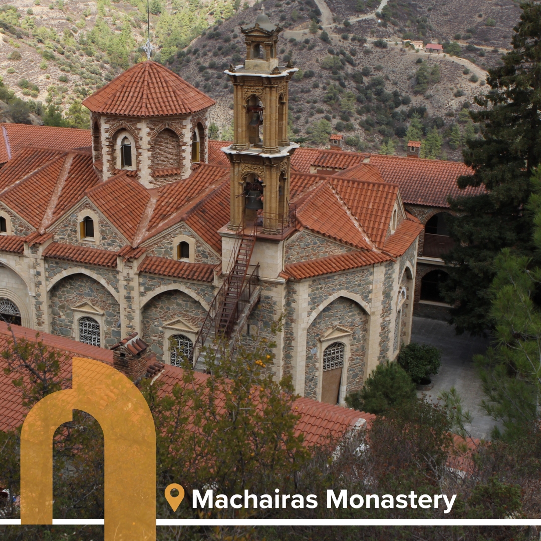 🌟 Did you know? 📜 Nestled amidst the serene landscapes of Cyprus lies one of its most revered treasures—the Monastery of Machairas. #Cyprus #MachairasMonastery #VirginMaryIcon #DivineLegacy 🌿🌹#visitnicosia