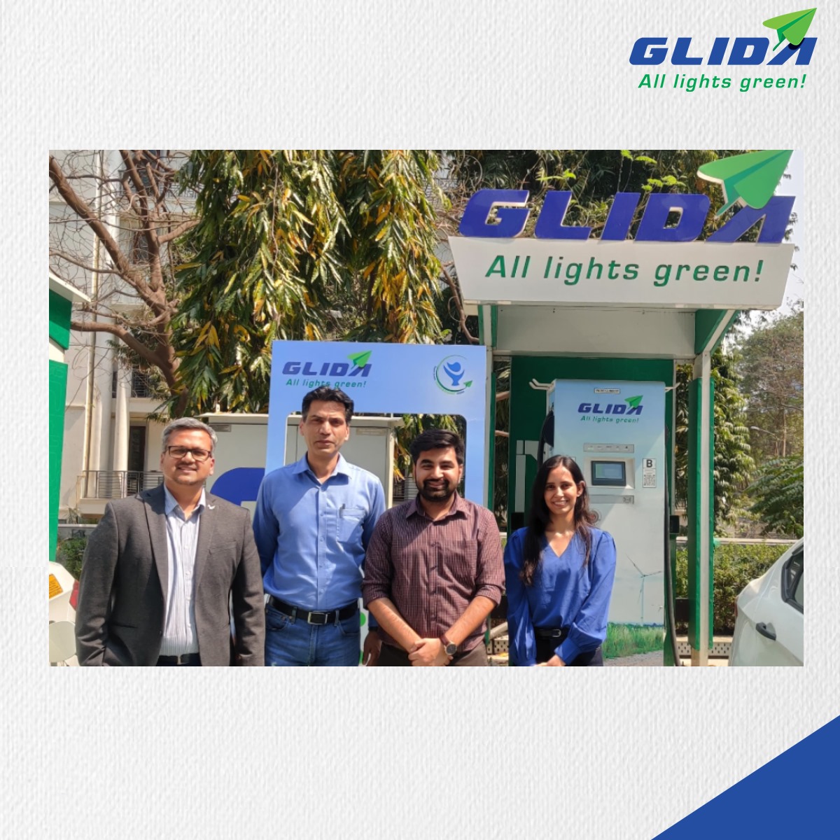 #AllLightsGreen for #GLIDA's strategic partnership with #Statiq aimed at revolutionizing EV charging in India💚
Seamless interoperability with our 700+ #chargingstations accessible via Statiq App along with GLIDA App & Charge-Thru - an innovative app-agnostic weblink solution ⚡️