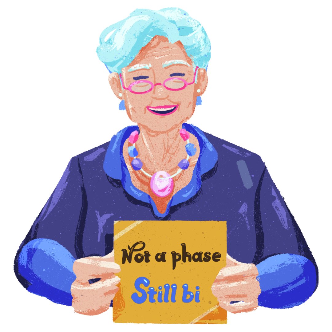 safeforbi's tweet photo. Still B‌i - A bisex‌ual art collection by Kim Jana Meier, a thread 🩷💜💙 https://t.co/3utTwGqQtb