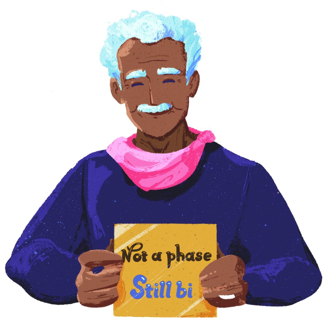 safeforbi's tweet photo. Still B‌i - A bisex‌ual art collection by Kim Jana Meier, a thread 🩷💜💙 https://t.co/3utTwGqQtb