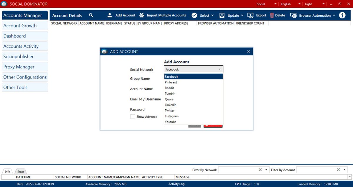 PaperEngineer69's tweet image. 😍 TOOL SOCINATOR 1.0.0.141 LATEST VERSION CRACKED (AUTO SOCIAL)
Automation is easy
Manage and grow all your social accounts safely and naturally
❤️ Instagram, Facebook, Twitter, Quora, YouTube
support: @supremePyJS
Link dowload:s.pro.vn/wwwo