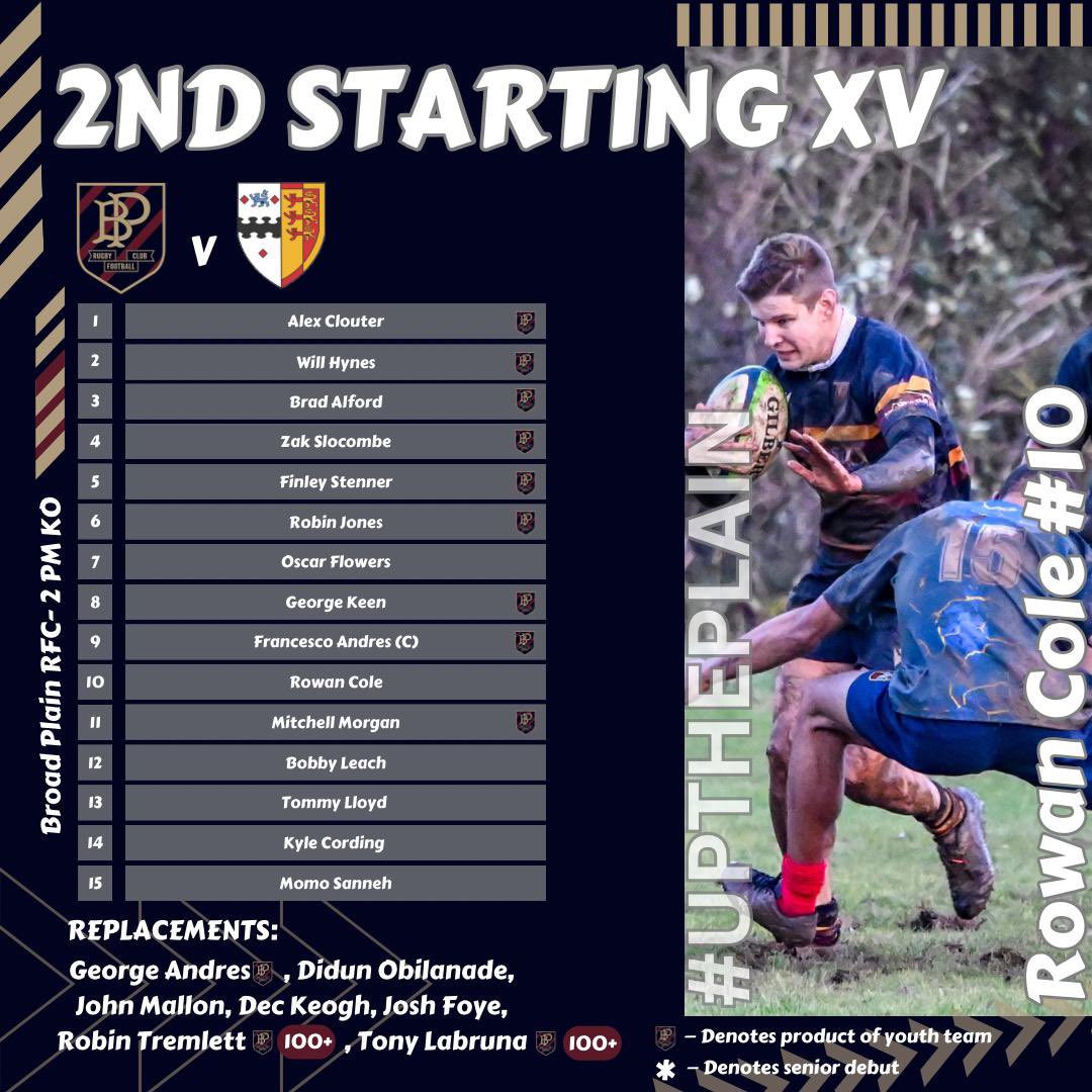 Your 1st and 2nd squads for this weekends games 🔵🔴🟡 #uptheplain