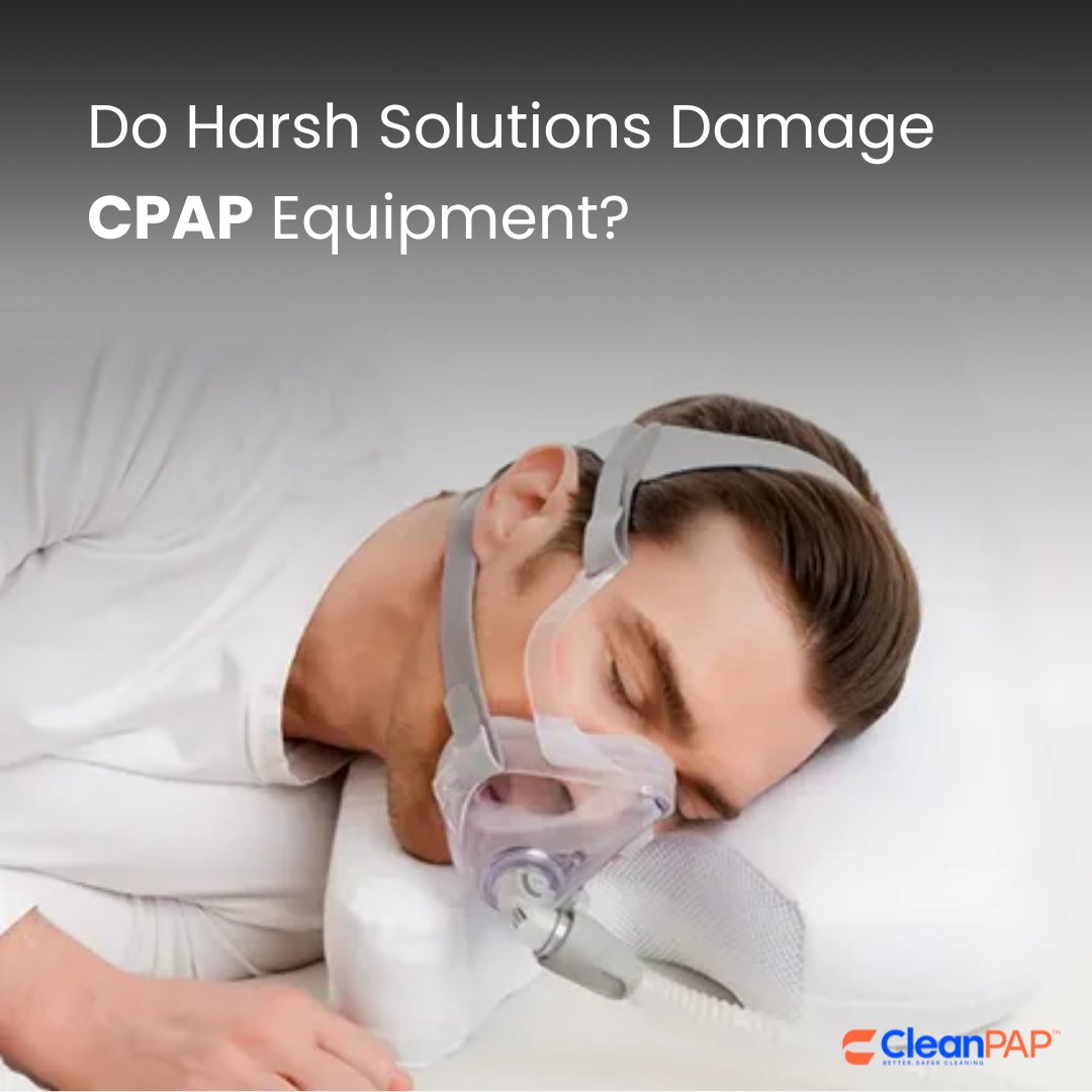 Explore the effects of harsh cleaning solutions on CPAP gear with CleanPAPᵀᴹ. 

Learn why gentle cleaning methods are crucial for equipment durability. 🧼🛌
.
.
#bettersleep #stopdisturbing #stopsnoring #insomnia #sleepwell #cpapcare #cpapmachine