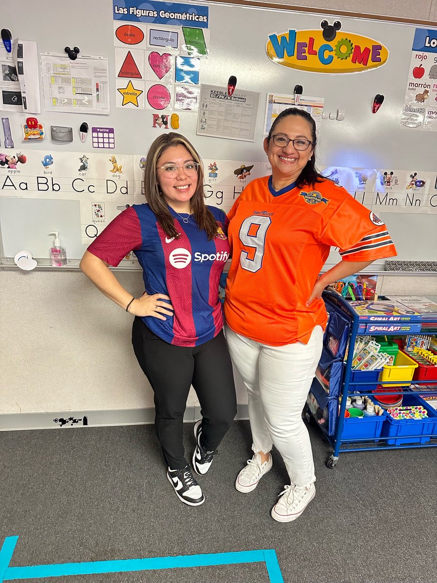SEL Week–we are stronger together–wear your favorite team shirt 🙌🏾 ⁦<a href="/Keeble_AISD/">Keeble Primary School</a>⁩ #myaldine #aldineisd ⁦<a href="/ShekaDow/">Sheka Dow</a>⁩ ⁦<a href="/DozierMrs/">Beoulah McIntyre-Dozier</a>⁩