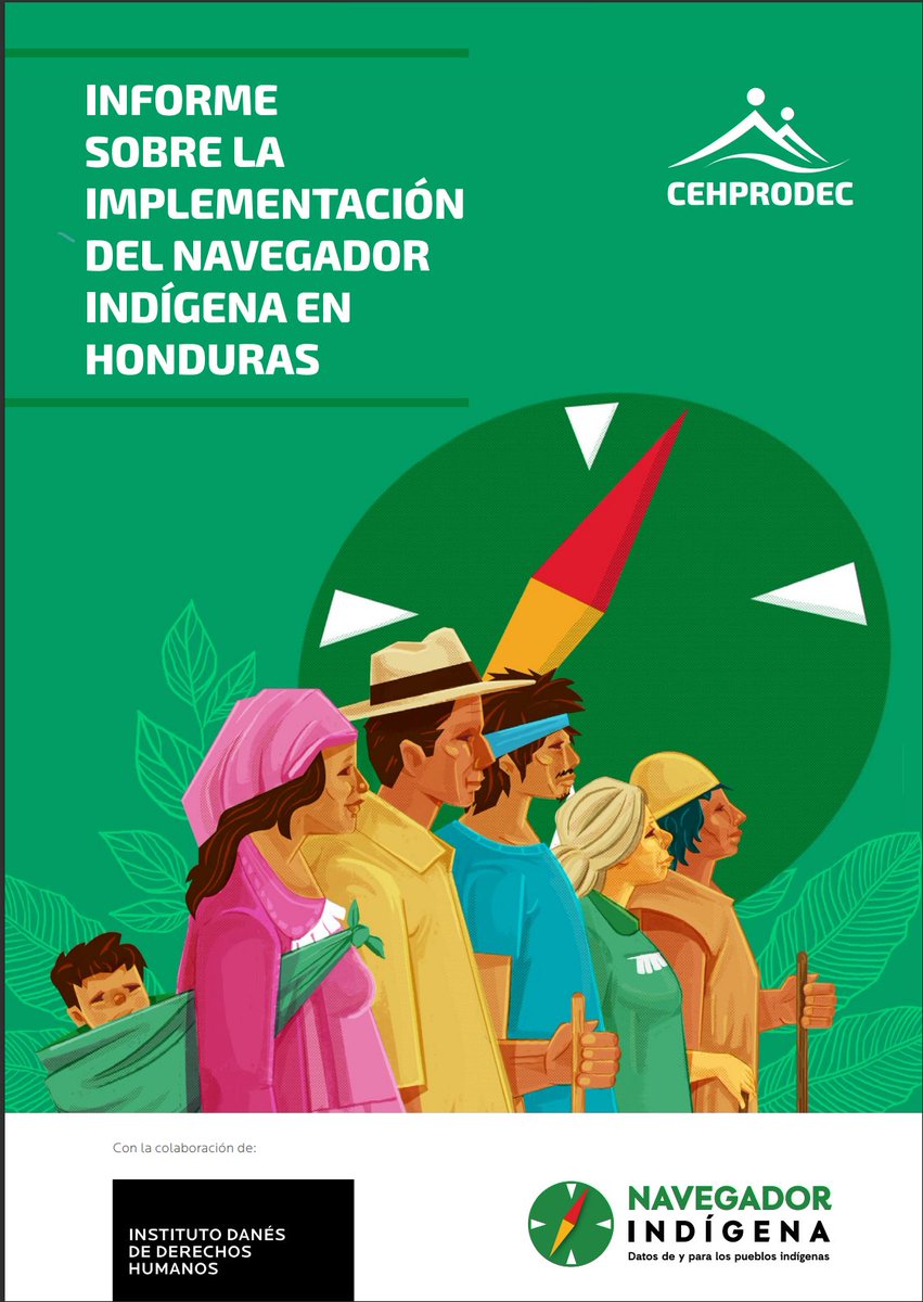 Report on the implementation of the Indigenous Navigator in Honduras Evaluation results: indigenousnavigator.org/es/datos-los-p… Report on the process and its findings CEHPRODEC: cehprodechn.org/quienes-somos/ #indigenousdata #IndigenousPeoples #IndigenousPeoples