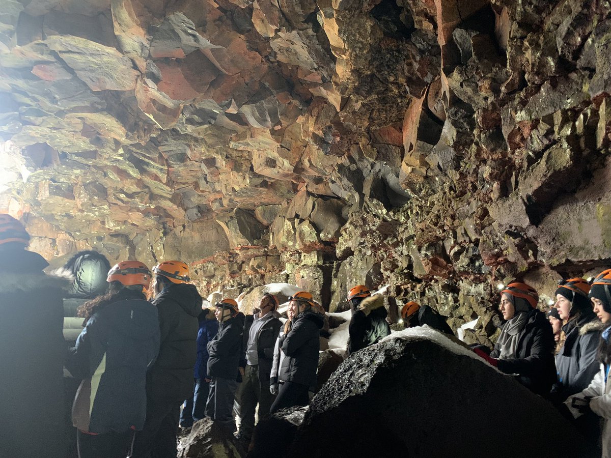 RSWHouseTeams's tweet photo. The weather is so changeable here! We saw Iceland (the shop) and went lava tubing in a magical cave. The snowy volcanoes amazed us all. More photos of that amazing cave to come. @TheRoyalSchool @BoardingLarge https://t.co/brYqptqjGF