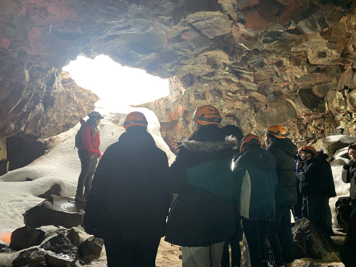 RSWHouseTeams's tweet photo. The weather is so changeable here! We saw Iceland (the shop) and went lava tubing in a magical cave. The snowy volcanoes amazed us all. More photos of that amazing cave to come. @TheRoyalSchool @BoardingLarge https://t.co/brYqptqjGF