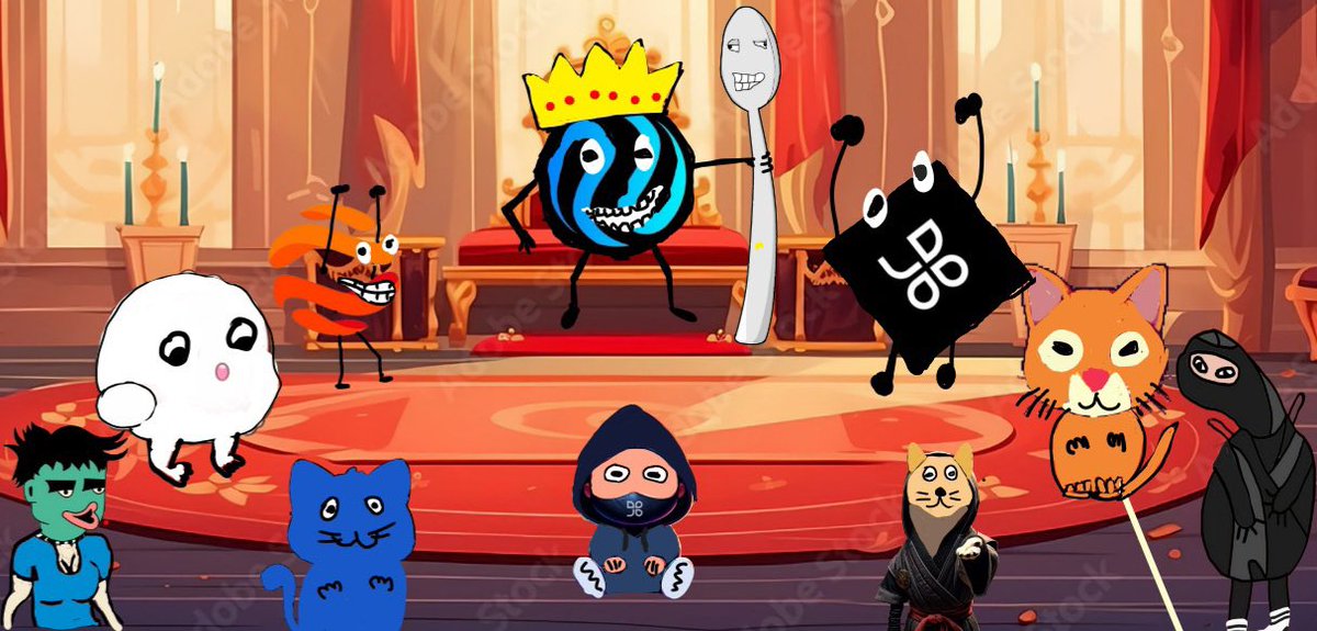 spuun (@spuun_inj) on Twitter photo whu iz the kung? $Spuun muun
1k addresses beluw 1% uf airdruup 👇👇
unly whu rt & fulluws & pusts addy 👇💵
<a href="/Dojo_Swap/">DojoSwap | 1st AMM Dex on #INJ</a> <a href="/injective/">Injective 🥷</a> <a href="/InjectiveQuants/">Quants</a> <a href="/SushiFighterNFT/">Sushi Fighter on Injective (CW404)</a> <a href="/kiraoninjective/">Kira - The Injective Cat</a> <a href="/nonja_inj/">nonja (you yappin 🗣️, we clappin 🍑)</a>
$SPUUN $INJ whu iz the kung? $Spuun muun
1k addresses beluw 1% uf airdruup 👇👇
unly whu rt & fulluws & pusts addy 👇💵
<a href="/Dojo_Swap/">DojoSwap | 1st AMM Dex on #INJ</a> <a href="/injective/">Injective 🥷</a> <a href="/InjectiveQuants/">Quants</a> <a href="/SushiFighterNFT/">Sushi Fighter on Injective (CW404)</a> <a href="/kiraoninjective/">Kira - The Injective Cat</a> <a href="/nonja_inj/">nonja (you yappin 🗣️, we clappin 🍑)</a>
$SPUUN $INJ