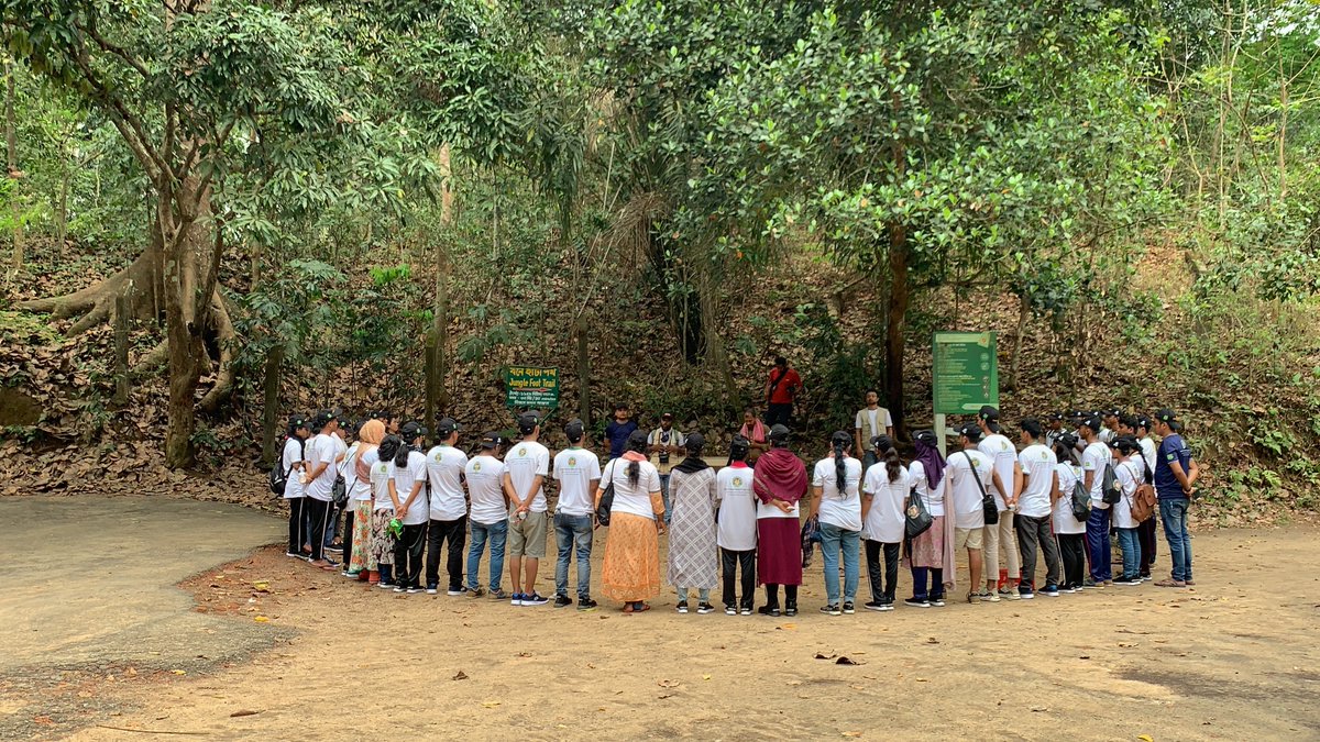 🌲🌳 Celebrating #InternationalDayofForests! Shoutout to our Youth Conservation Corps in Bangladesh, part of @USAID's Compass Project with USFS, for their dedication to forest conservation. Let's continue nurturing our forests for a sustainable future! 🌿 #YCCBangladesh