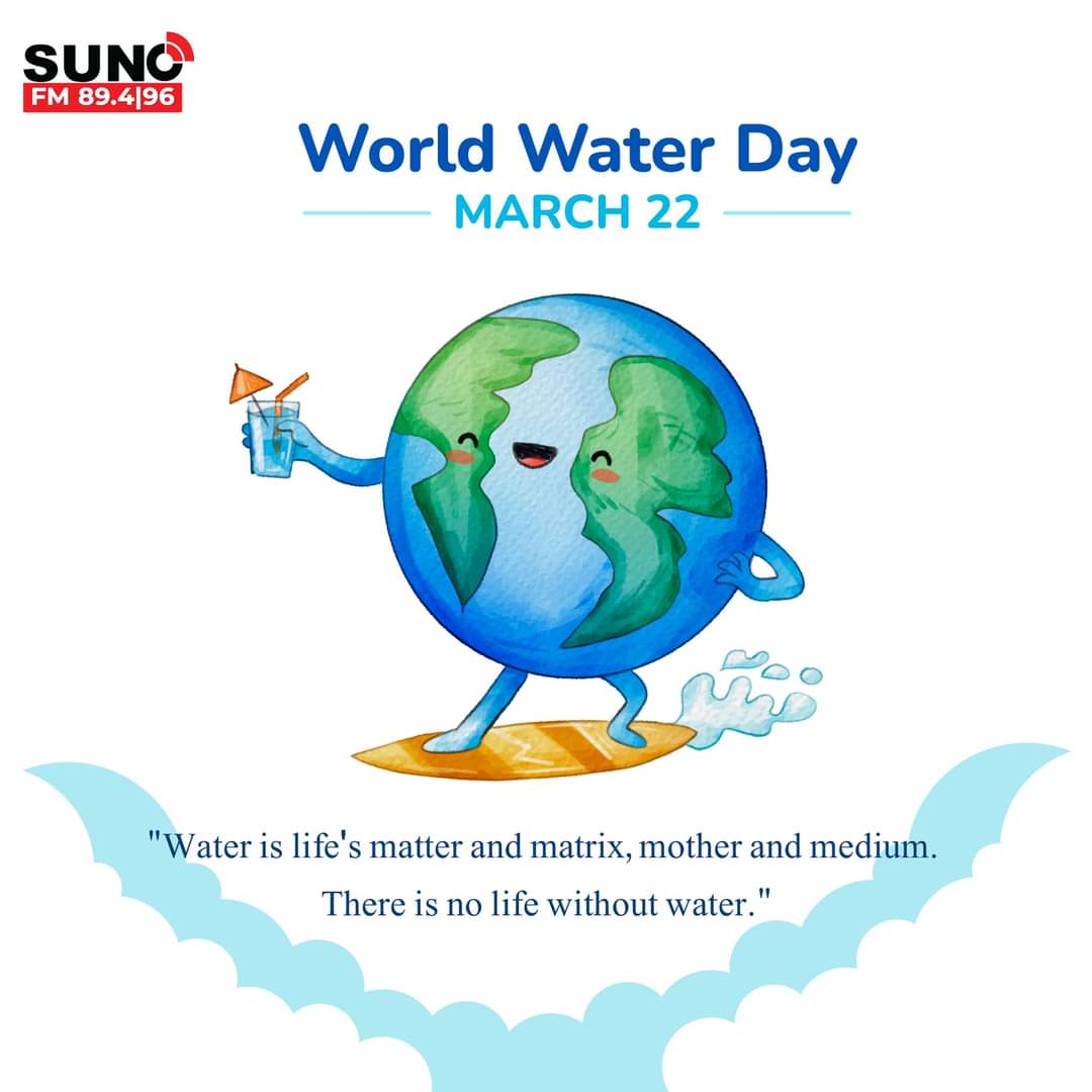 پانی کی اہمیت کا عالمی دن 
پانی کی قدر کریں اس سے پہلے کے دیر ہو جاۓ

#WorldWaterDay #WaterIsLife #SaveWater #WaterConservation #CleanWaterForAll
#WaterResources #ProtectOurWater