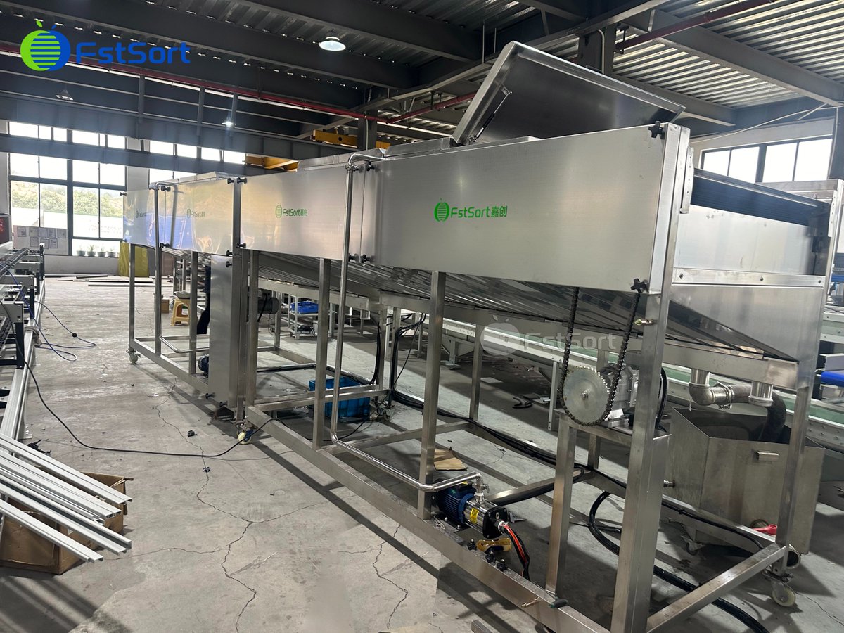 FruitprocessI's tweet photo. 🔥🔥🔥Amaryllis bulb washing machine for Chilean customer

Get Price: service@fruitprocess.com
Learn more: https://t.co/PBcCFKKXZ4

  #fstsort #Washingmachine  #cleaningsystem #cleaningline #washingtechnology #industrywasher #amaryllisbulb #engineering #cleaner #farming https://t.co/b7M36mVpmu