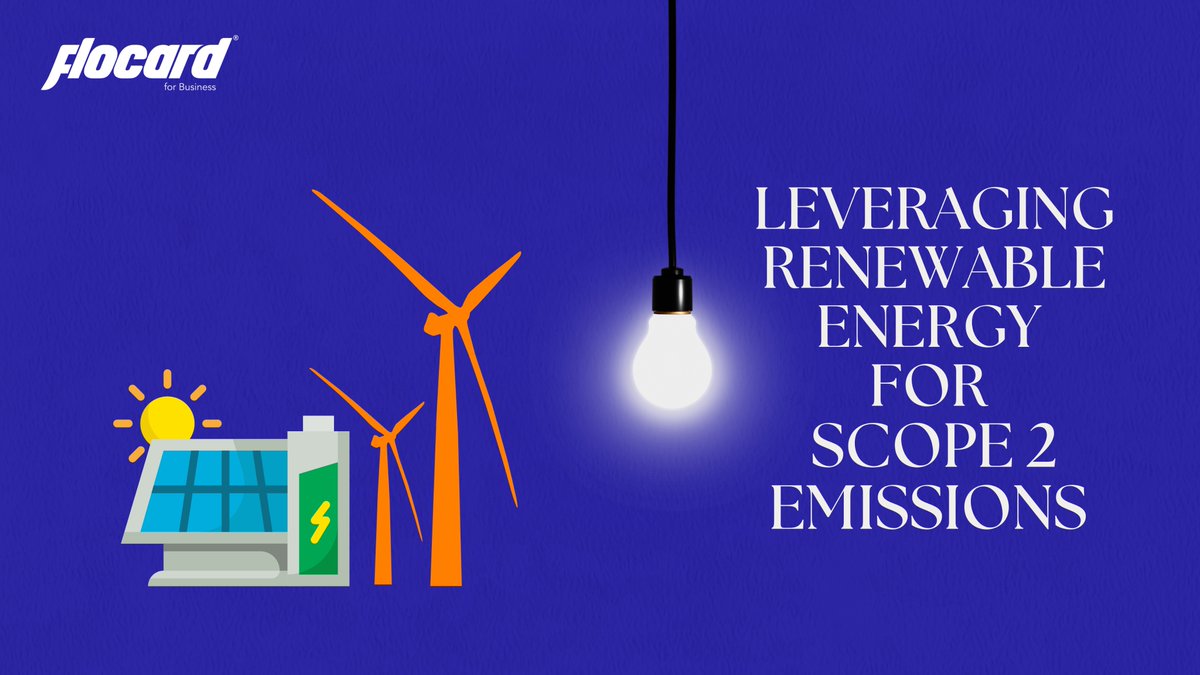 flo_card's tweet photo. Unlock the power of renewable energy to slash Scope 2 emissions! ๐ฑ๐ก Our new blog explores how businesses can embrace green energy for a sustainable future. Dive in now!
https://t.co/tjz4HhqGf8
#RenewableEnergy #SustainabilityGoals #FloCard https://t.co/GrAf5lAB95