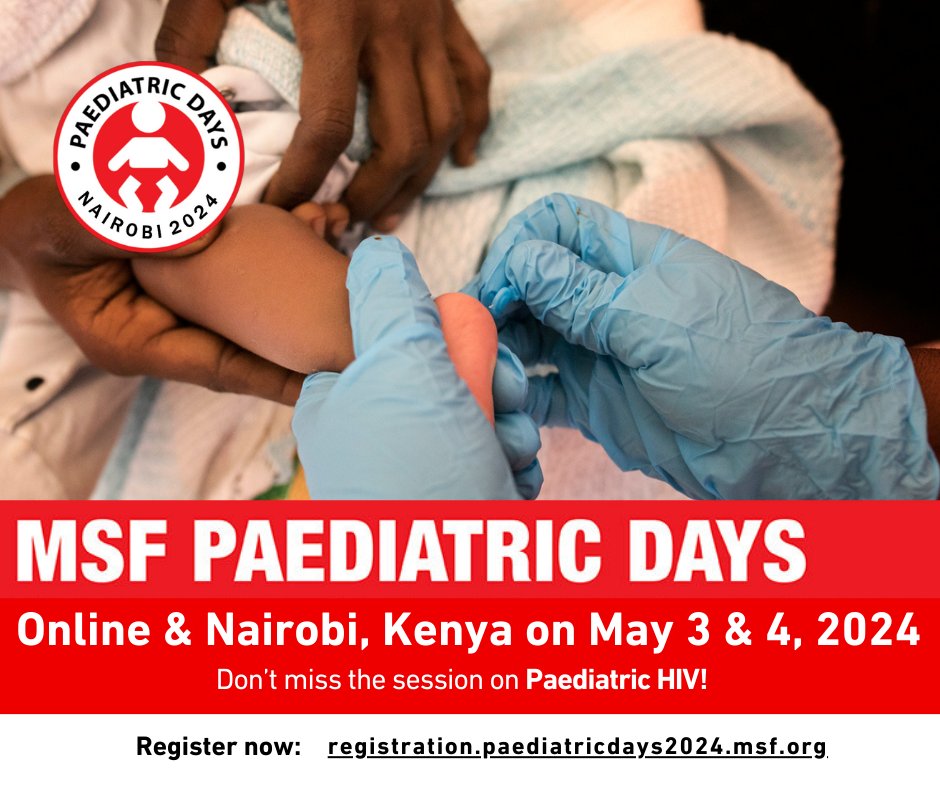 Half of all children with HIV are not receiving antiretroviral therapy (#ART) At the MSF Paediatric Days, we'll discuss barriers to care for children with HIV & recommendations for paediatric HIV testing & treatment. ⏰ Register by 25th March 2024: …gistration.paediatricdays2024.msf.org