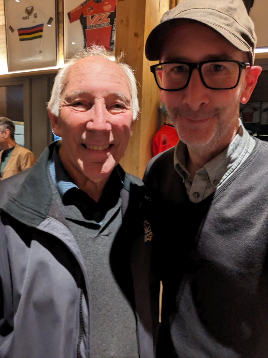 We had a launch for The Maurice Burton Way at Herne Hill last night and it was amazing, I met so many inspirational people. It's been an honour to write this story with Maurice. Out next Thursday! Eeks! @BloomsburySport @savethevelodrom @PhilLiggett @cyclingweekly @PhilOCPhotos