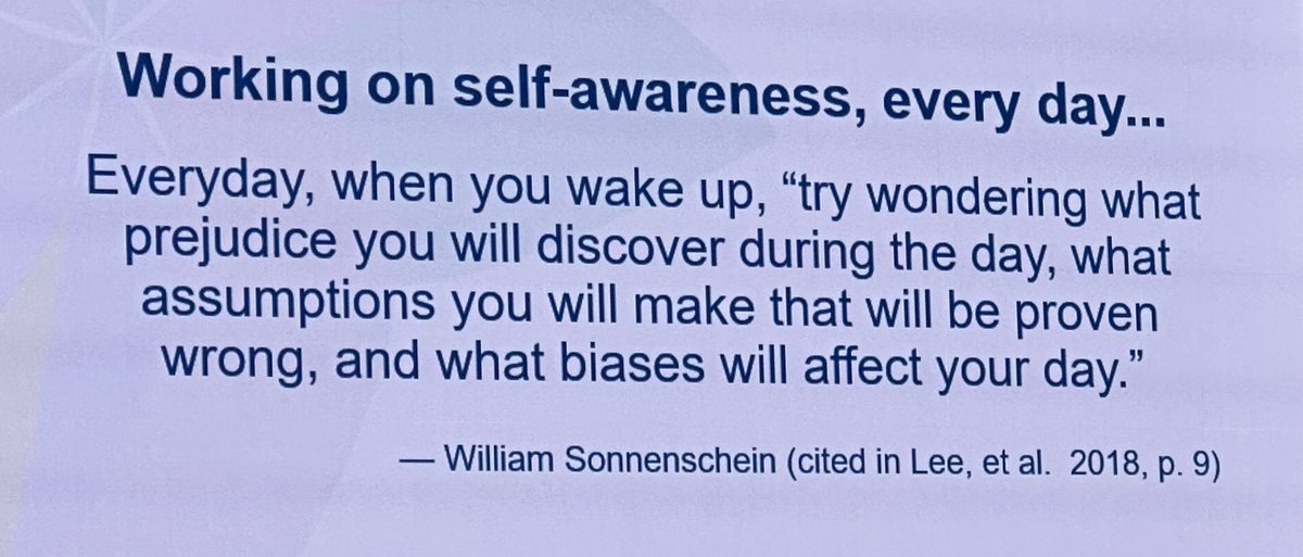 Orienting thoughts- the work of building diversity, equitable and inclusive school communities starts with the self! One of the Day 2 session #IBGC2024 <a href="/iborganization/">International Baccalaureate</a>