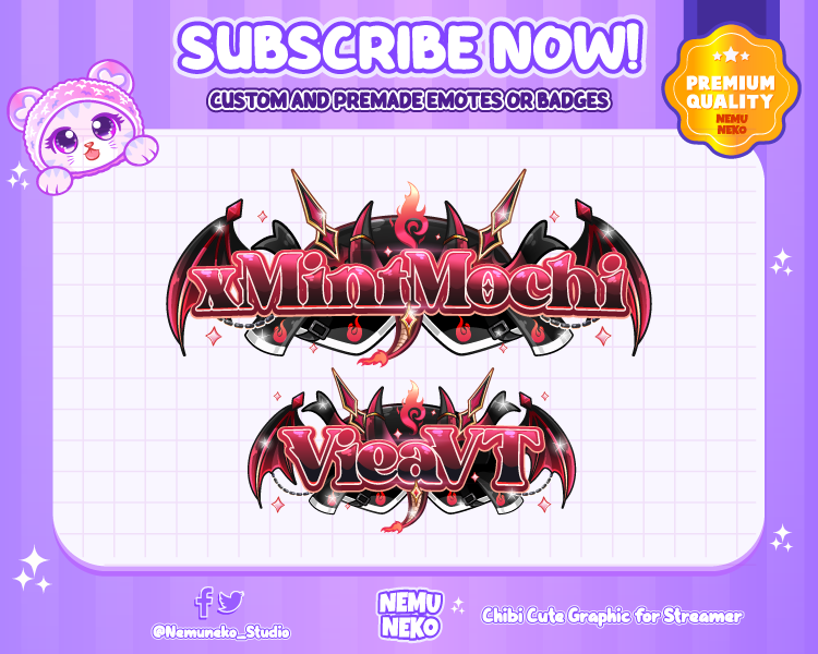 nemuneko_studio's tweet photo. π Special commission Vtuber Logo Text π
Design by https://t.co/7ehYdIToEQ
Start from $10 to Brand your identify!
#logotext #twitchlogo #discordlogo #customvtuberlogo #cutevtuberlogo #comissionsopen #commissionsopen #Vtuber #vtuberlogo #VGenComm #VGen #VGenOpen https://t.co/vejBBRS93k
