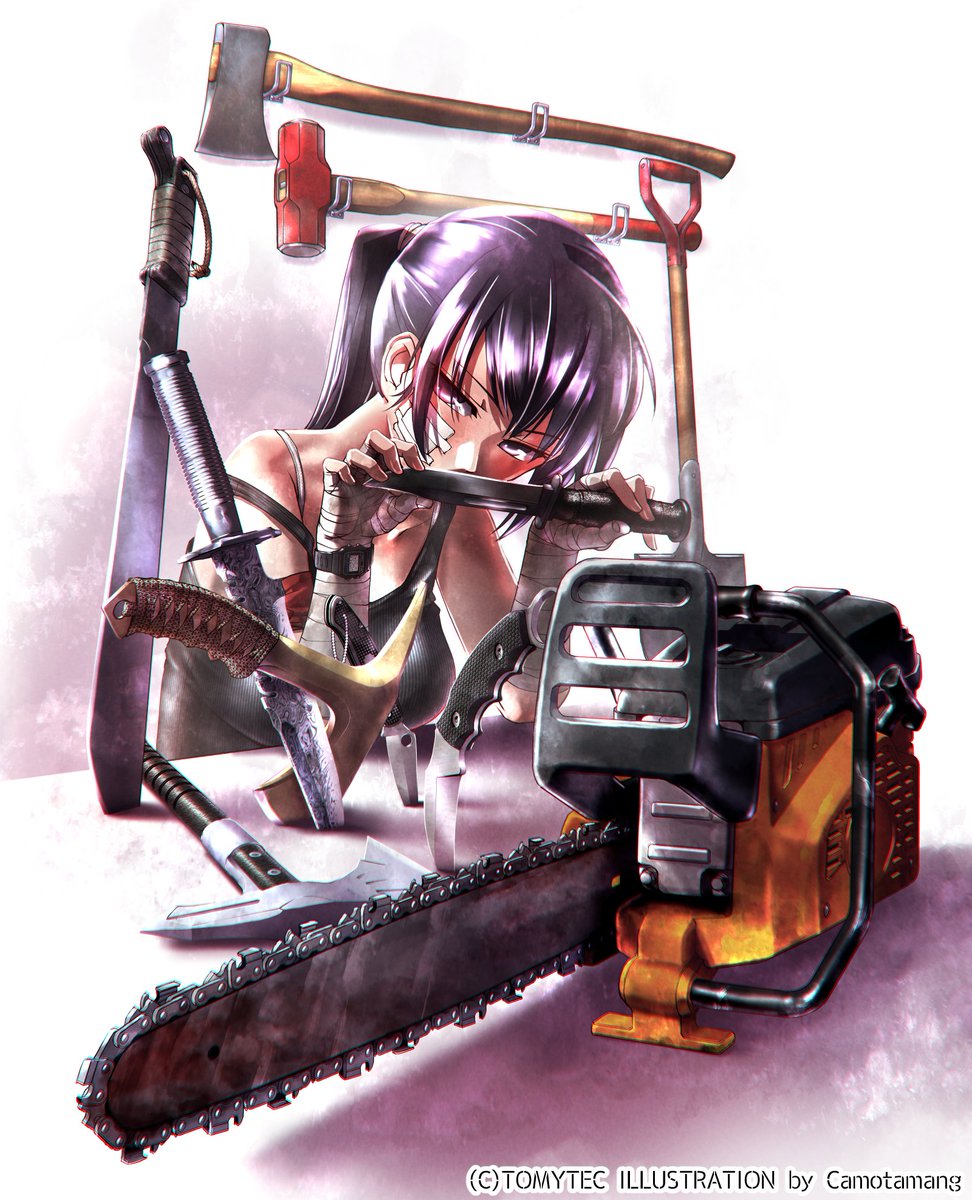 #リトルアーモリー の思い出(その3)

 最上P:(中略)リトアモのパッケージ描きませんか～?
かもたま:ぜひぜひやらせてください!(今度こそ鉄砲w
最上P:斧とかチェーンソーとか
かもたま:ファーwwwwwww 