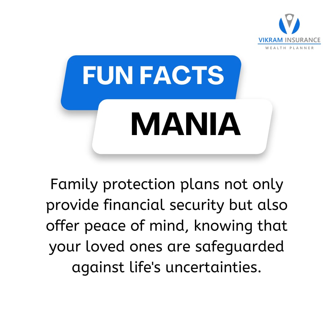 VikramJSingh81's tweet image. Did you know?🤔
Family protection plans offer both financial security and peace of mind. 😉

Let&apos;s bring that same energy and enthusiasm to safeguarding your future. Reach out to us today! 🚀

For detailed information, reach out to us:
📞 +919818377977
✉️ vikram802007@gmail.com