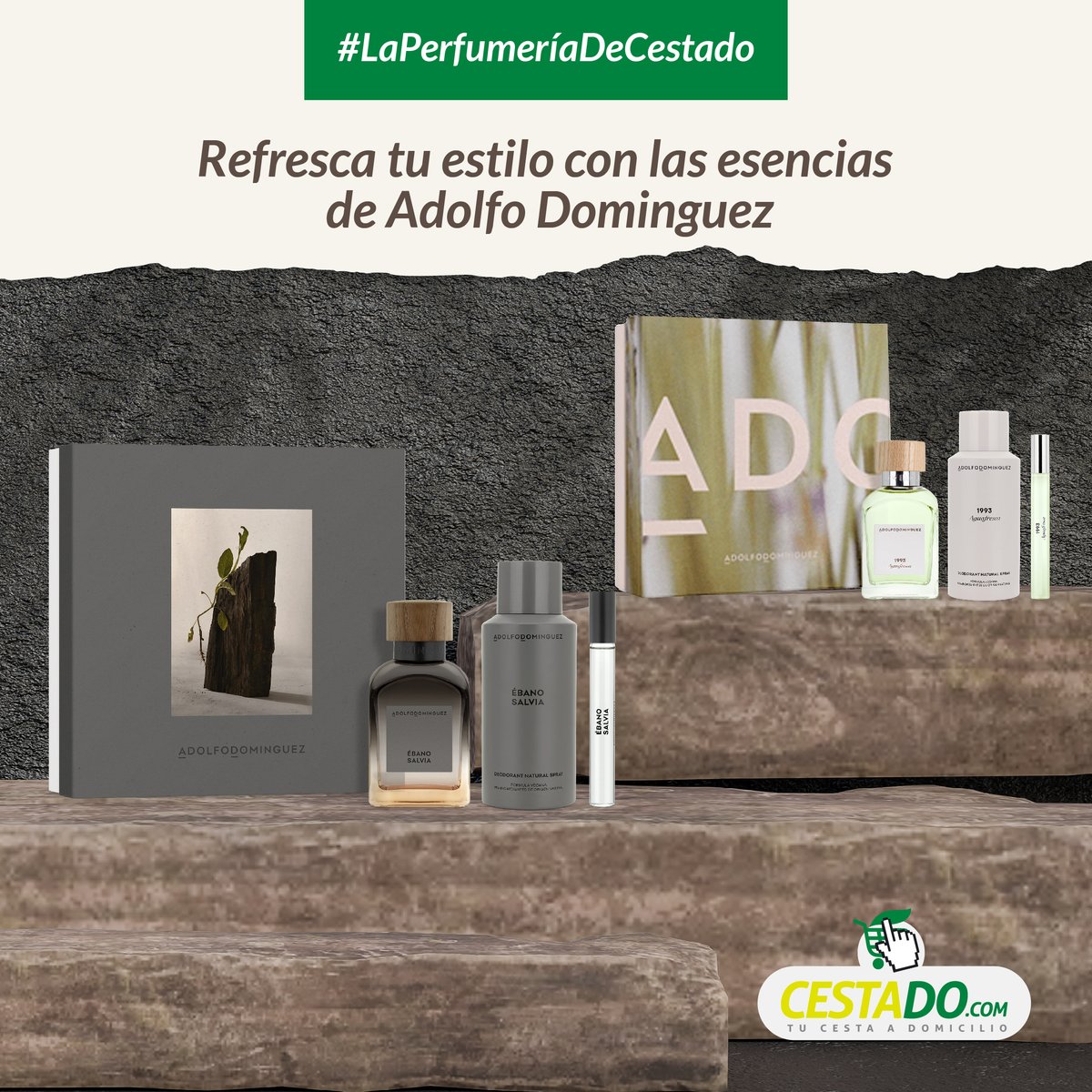 ¿Buscas la esencia perfecta para resaltar tu estilo único? ¡No busques más! En nuestro supermercado online, te traemos lo mejor de la distinción y frescura con las colonias para hombre de Adolfo Dominguez.

🌊 Agua Fresca
🌿 Ebanos Salvia
acortar.link/lKwhAK