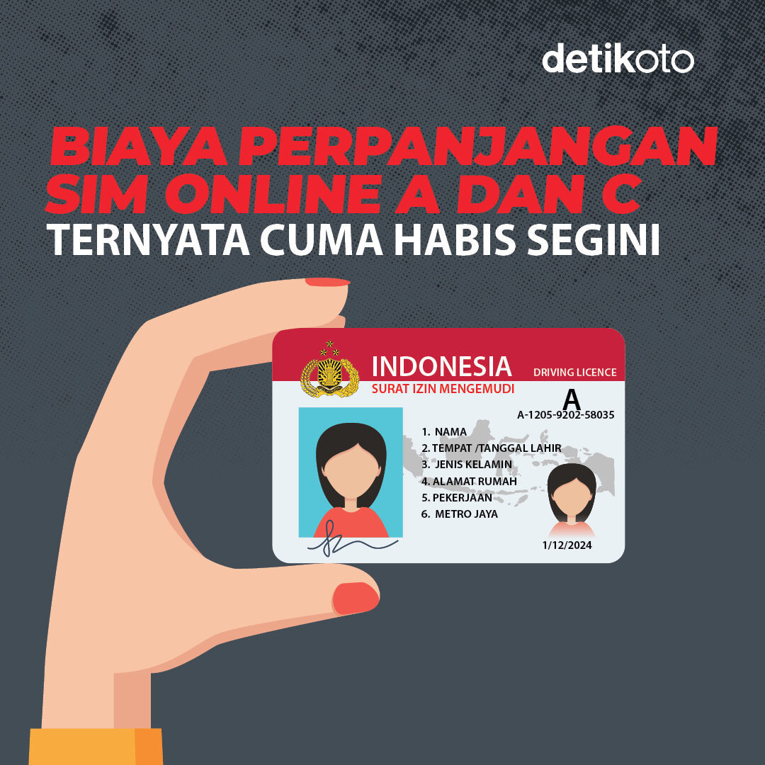 detikoto's tweet photo. detikers, seperti yang telah diketahui bersama, perpanjangan SIM sudah bisa dilakukan secara online tanpa harus keluar rumah. Nah, pertanyaannya, berapa biayanya ya? π€β£
β£β£
#detikoto #otomotif #sim #perpanjangansim #biayaperpanjangansim https://t.co/ThGofYtNbO